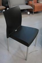 4 zwarte eetkamerstoelen tuinstoelen ICE Pedrali Design, Huis en Inrichting, Stoelen, Ophalen, Zwart, Zo goed als nieuw, Vier