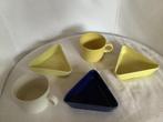 Arabia servies Teema, vintage, geel, wit en blauw, Ophalen of Verzenden