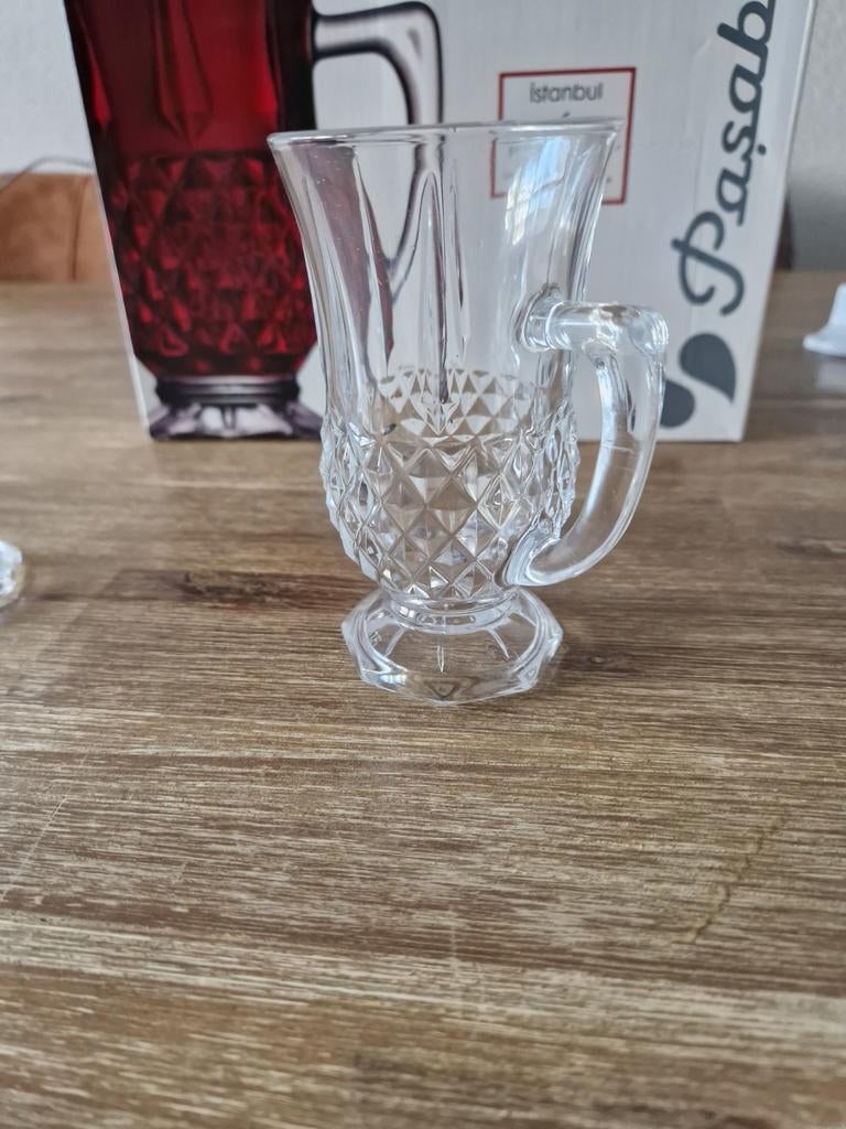 6 stuk the glas, Verzamelen, Glas en Borrelglaasjes, Ophalen of Verzenden, Zo goed als nieuw