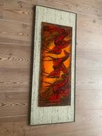 Tegeltableau jaren 70, Antiek en Kunst, Kunst | Schilderijen | Modern, Ophalen of Verzenden