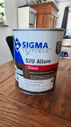 Sigma s2u allure gloss ral 7016, Doe-het-zelf en Verbouw, Verf, Beits en Lak, Ophalen of Verzenden, Zo goed als nieuw, Wit