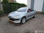 Peugeot 206 CC 2.0 16V Clima Leder (bj 2002), Overige carrosserieën, Handgeschakeld, Zilver of Grijs, Benzine