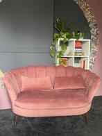 Bankstel (loveseat) en fauteuil oud roze te koop, Minder dan 150 cm, Minder dan 75 cm, Rechte bank, Gebruikt