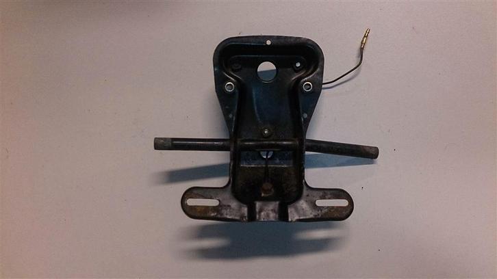 Kawasaki KZ250 kentekenplaathouder Z250A kentekenhouder 250B, Motoren, Accessoires | Overige, Gebruikt, Ophalen of Verzenden