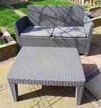 Loungeset, Tuin en Terras, Tuinsets en Loungesets, Kunststof, Gebruikt, Loungeset, Ophalen