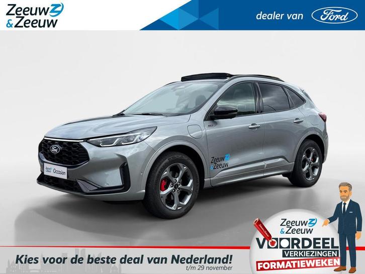 Ford Kuga 2.5 PHEV ST-Line X | DEMO | Panoramadak | Adaptiev, Auto's, Ford, Bedrijf, Te koop, Kuga, 360° camera, ABS, Achteruitrijcamera