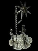 18e eeuwse Zilver miniatuur  Drie Koningen, Antiek en Kunst, Verzenden, Zilver