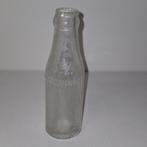 Zeer oud glazen Lutjewinkel melkflesje koffieroom koffiemelk, Ophalen of Verzenden