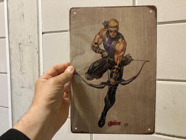 Marvel Avengers posters metaal, Verzamelen, Posters, Nieuw, Film en Tv, A1 t/m A3, Ophalen of Verzenden