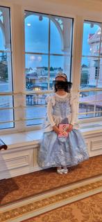 Prinsessen Jurk Assepoester met schoenen en kroon, Ophalen of Verzenden, Zo goed als nieuw, 134 t/m 140, Meisje