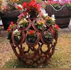 Ornament tuin voor bloemen planten hoefijzers Recycling, Tuin en Terras, Minder dan 30 cm, Minder dan 60 cm, Rond, Ophalen of Verzenden