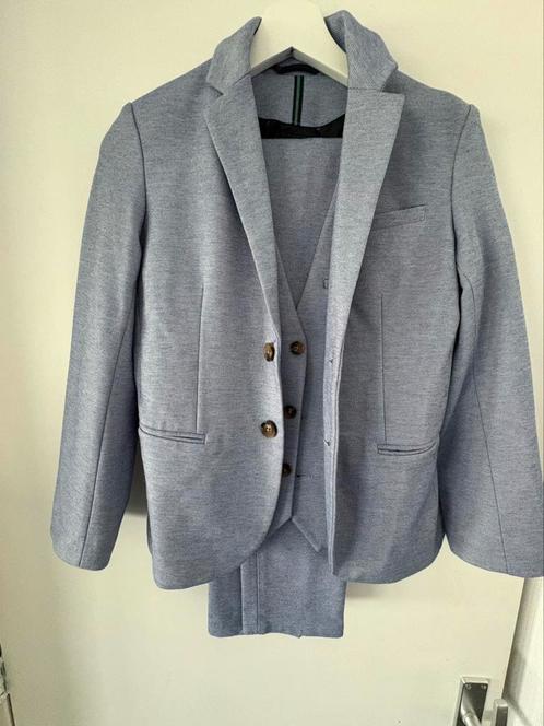 Kinderkostuum babyblauw maat 10, zo goed als nieuw, Kleding | Heren, Kostuums en Colberts, Zo goed als nieuw, Grijs, Ophalen