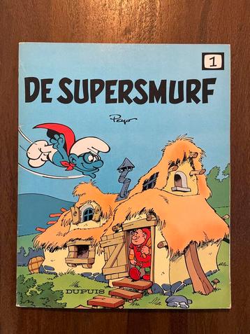 De Supersmurf - Peyo - Stripboek beschikbaar voor biedingen