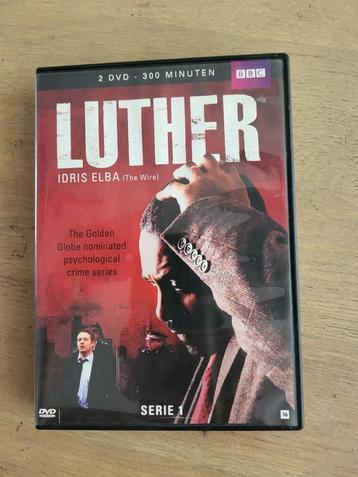 DVD Luther seizoen 1 - Idris Elba BBC beschikbaar voor biedingen