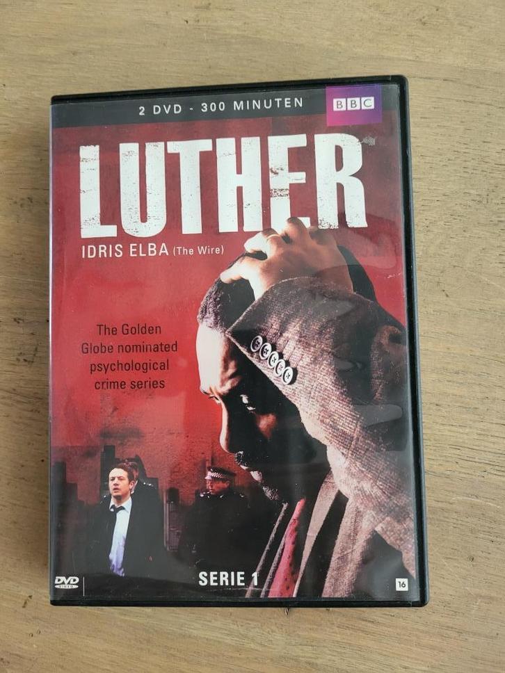 DVD Luther seizoen 1 - Idris Elba BBC, Cd's en Dvd's, Dvd's | Tv en Series, Zo goed als nieuw, Vanaf 16 jaar, Ophalen of Verzenden