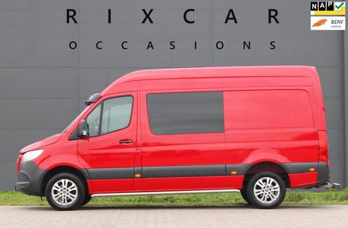 Mercedes-Benz Sprinter 317 1.9 CDI L2H2 DubbelCabine Automaa, Auto's, Bestelauto's, Bedrijf, Te koop, ABS, Achteruitrijcamera