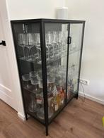 Vitrine kast rudsta ikea, Ophalen, 100 tot 150 cm, 50 tot 100 cm, Zo goed als nieuw