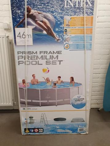Intex zwembad 4,57 x 1,22 m, Prism frame premium poolset beschikbaar voor biedingen