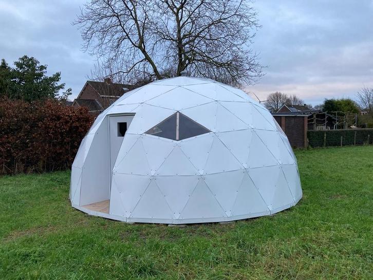 Modulaire zelfbouw Dome (Gedemonteerd), Caravans en Kamperen, Tenten, tot en met 6, Gebruikt, Ophalen