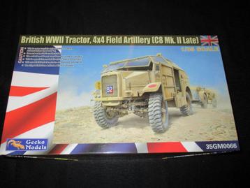 H-118,GECKO MODELS 1-35,NO,35GM0066,British WWII Tractor 4X4 beschikbaar voor biedingen