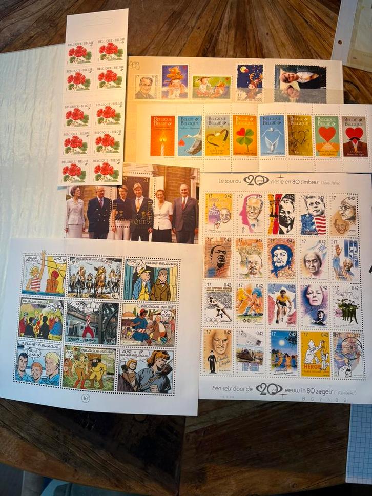 Mega partij Belgie nominaal - frankeergeldig 1999-2014 (ad1), Postzegels en Munten, Postzegels | Volle albums en Verzamelingen