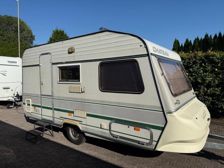 Chateau 430 La Car Trophy LICHTGEWICHT Grote rondzit treinzi, Caravans en Kamperen, Caravans, Bedrijf, 500 - 750 kg, Treinzit