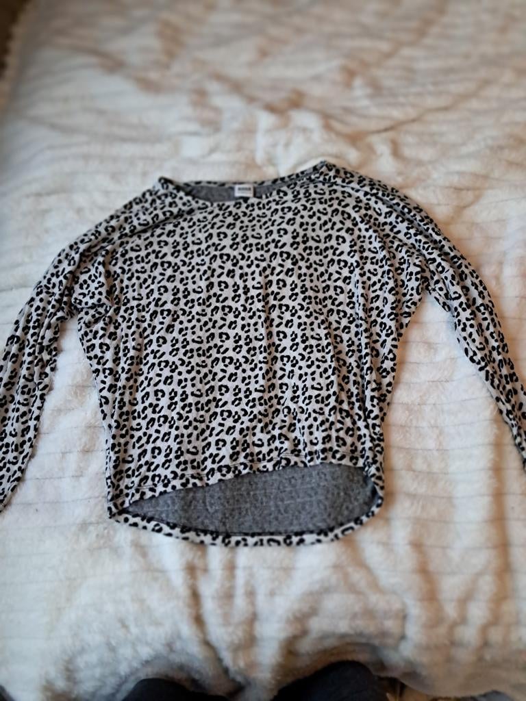 Panter truitje, Kleding | Dames, Truien en Vesten, Ophalen of Verzenden, Maat 36 (S), Grijs, Onbekend