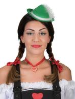 Mini Tiroler hoedje met elastiek Nu van € 2,95 voor € 1,75, Ophalen of Verzenden, Nieuw, Hoed of Pruik, Carnaval