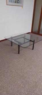 Glazen Tafel - 1x1 meter, Ophalen, Gebruikt, 50 tot 100 cm, Vierkant