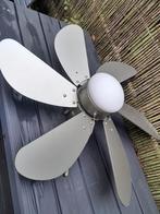 Plafondventilator met verlichting, Witgoed en Apparatuur, Ventilatoren, Ophalen of Verzenden, Zo goed als nieuw, Plafondventilator