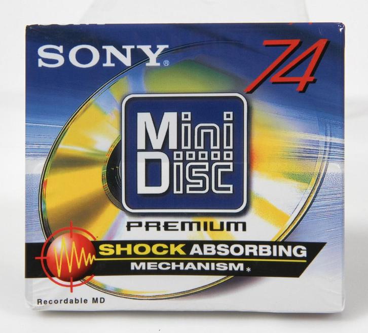 Sony 74 Min Recordable MD Minidisc Color Collection Shock, Audio, Tv en Foto, Walkmans, Discmans en Minidiscspelers, Overige typen