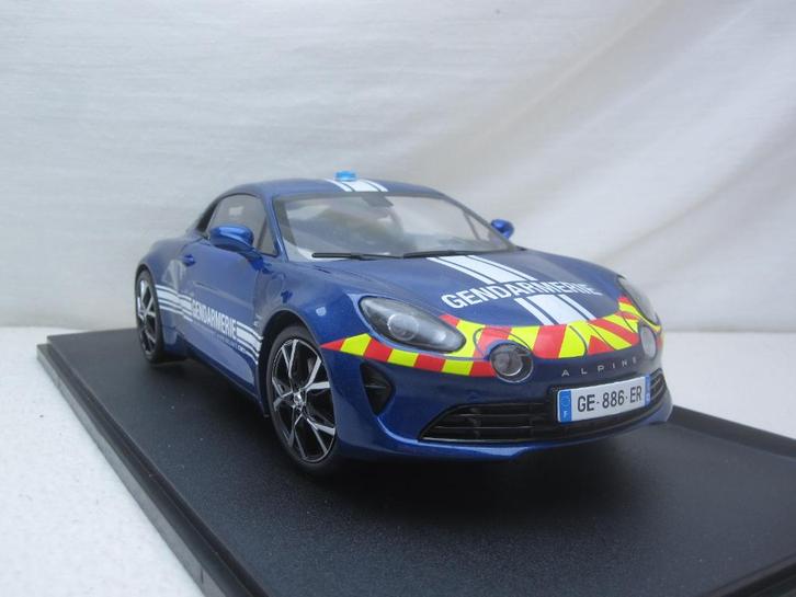 Alpine A110 Gendarmerie 2023  1:18 Solido, Hobby en Vrije tijd, Modelauto's | 1:18, Nieuw, Auto, Solido, Ophalen of Verzenden