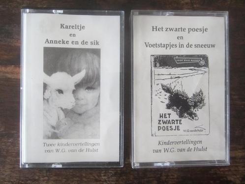 W.G van de Hulst 2 cassettebandjes met 2 vertellingen, Boeken, Kinderboeken | Jeugd | onder 10 jaar, Gelezen, Ophalen of Verzenden