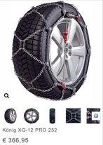 NOG NIEUW! König XG-12 PRO 252 Sneeuwkettingen (oa Tesla), Auto diversen, Sneeuwkettingen, Ophalen, Nieuw