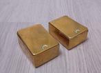 2 messing doosjes, Antiek en Kunst, Ophalen of Verzenden