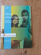 Word informatievaardig - Digitale informatie, Ophalen of Verzenden, Zo goed als nieuw, HBO, Diverse auteurs