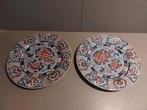Set van 2 Japanse Imari porseleinen borden – handbeschilderd, Antiek en Kunst, Antiek | Porselein, Ophalen of Verzenden