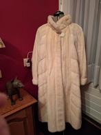 Unieke Alijn mink bontjas nertsjas zoom 385cm! 42,44,46, Kleding | Dames, Jassen | Winter, Wit, Maat 42/44 (L), Ophalen of Verzenden