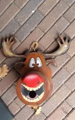 Vogelhuisje rendier, Tuin en Terras, Ophalen of Verzenden, Zo goed als nieuw