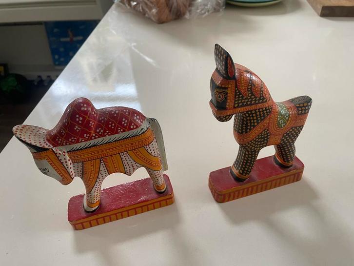 2 portugese paarden, Huis en Inrichting, Overige Huis en Inrichting, Zo goed als nieuw, Ophalen of Verzenden