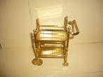 Mie18<> messing serveerwagen, Verzenden, Zo goed als nieuw, Poppenhuis
