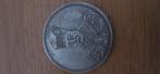 Oude grote zware chinese munt 39 mm China chinees yuan, Ophalen of Verzenden, Overige materialen