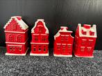 Postcode loterij kersthuisjes. Hollandse huisjes. 4 stuks., Diversen, Ophalen of Verzenden, Zo goed als nieuw