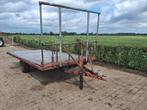 Platte kar aanhanger stalen kar, Ophalen of Verzenden
