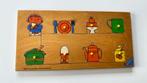 Vintage houten puzzel Ravensburger 1977, Gebruikt, Ophalen of Verzenden