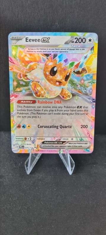 Eevee EX 075 Prismatic evolutions beschikbaar voor biedingen