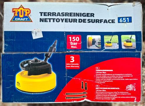 Topcraft Terrasreiniger - Nieuw in doos, Tuin en Terras, Hogedrukreinigers, Nieuw, Elektrisch, Ophalen of Verzenden