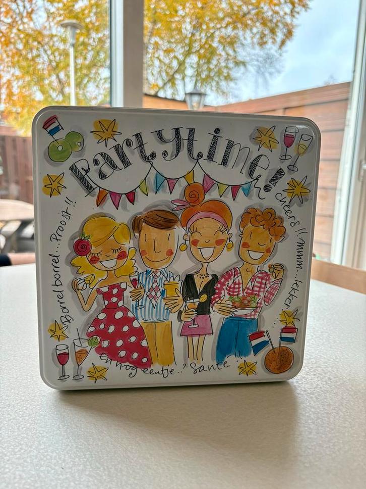 Blond Amsterdam Blik - Partytime!, Huis en Inrichting, Keuken | Servies, Zo goed als nieuw, Schaal of Schalen, Blond Amsterdam