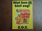 (917) Boomerangkaart: Reclame Gouden Gids, Verzamelen, Verzenden, 1980 tot heden, Ongelopen, Overige thema's