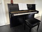 Yamaha M108 Piano - Prachtige Staat!, Gebruikt, Zwart, Ophalen of Verzenden, Piano